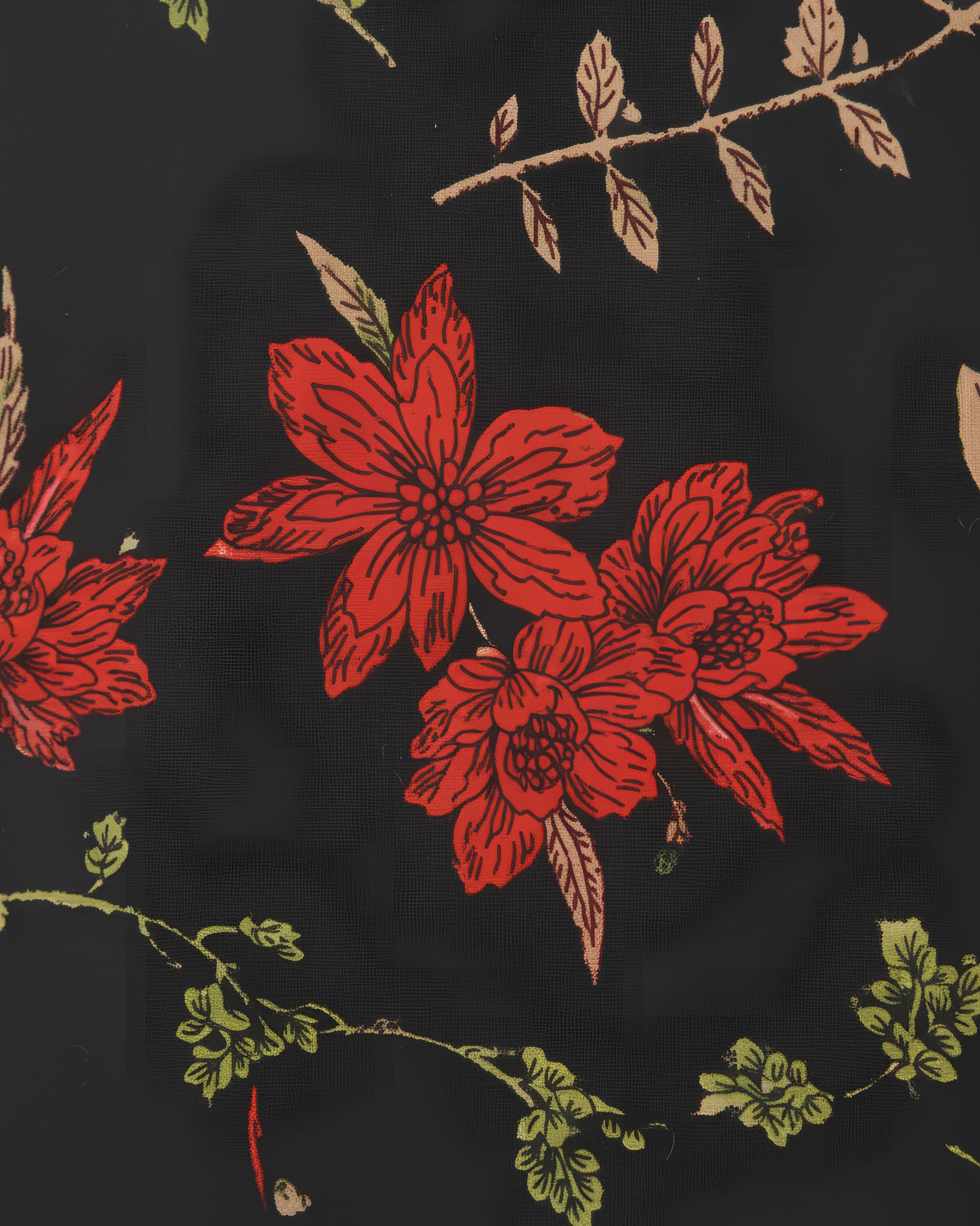 2 Pcs Unstitched Printed Suit