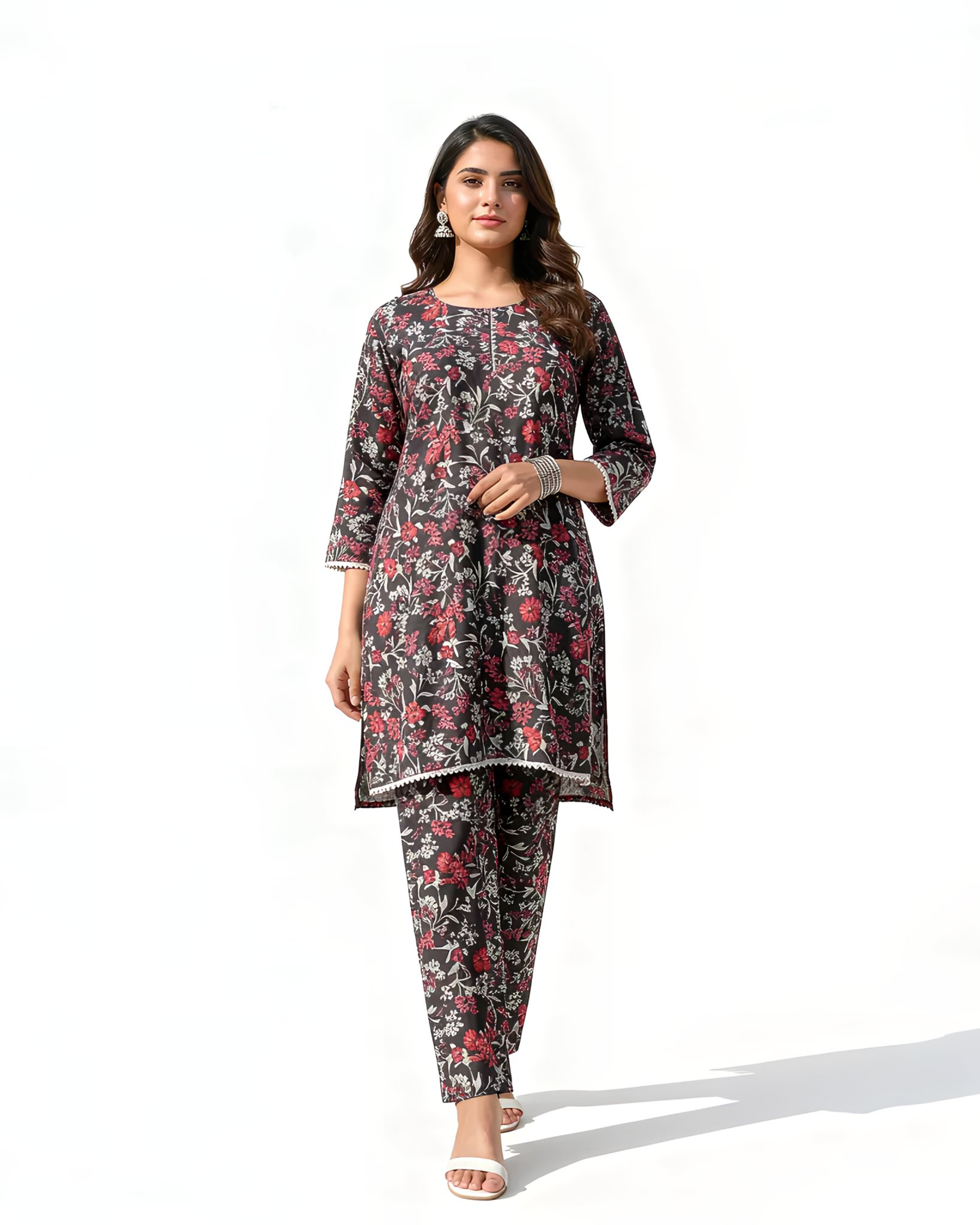 2 Pcs Stitched Micro Polo Cotton Marina Wool Specially