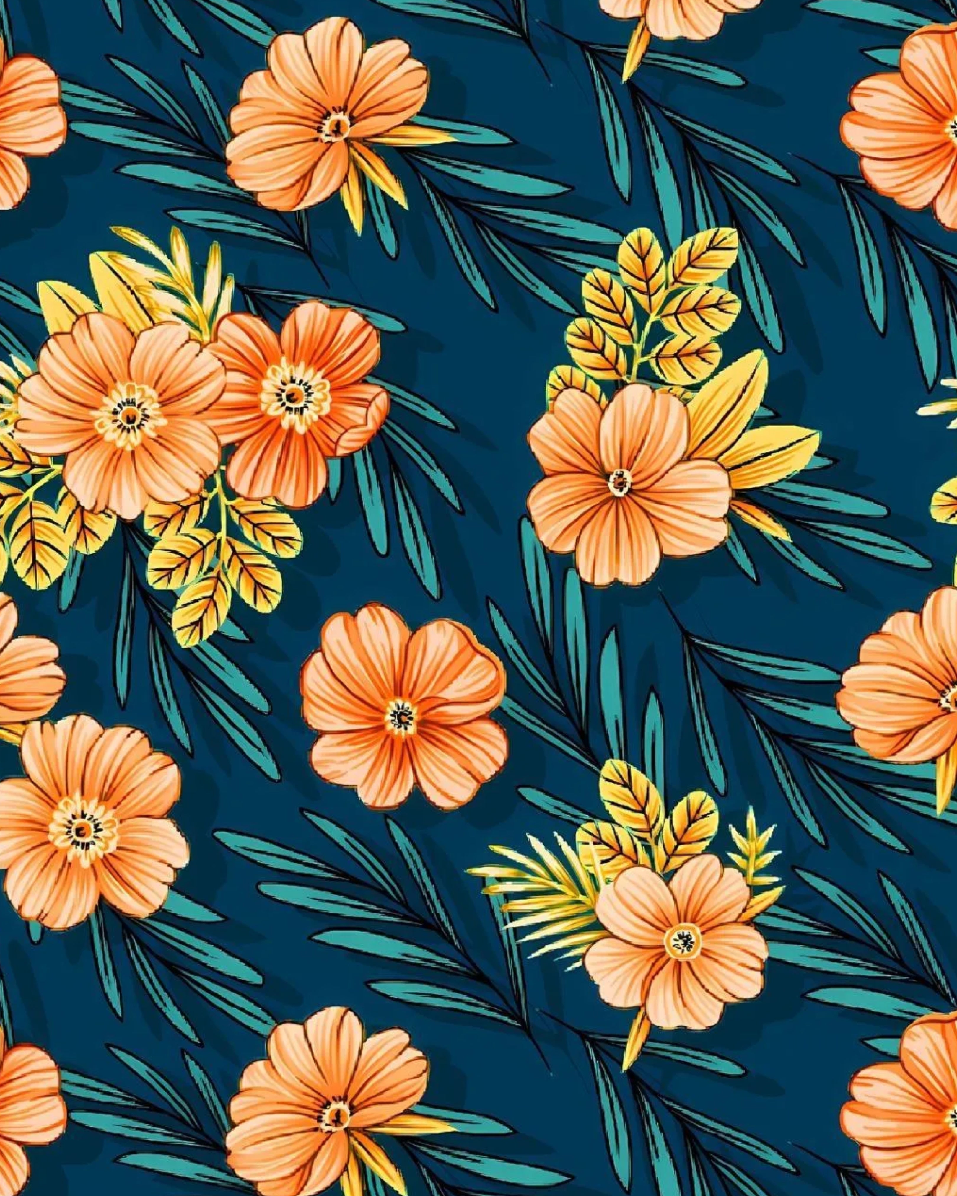 2 Pcs Unstitched Printed Suit