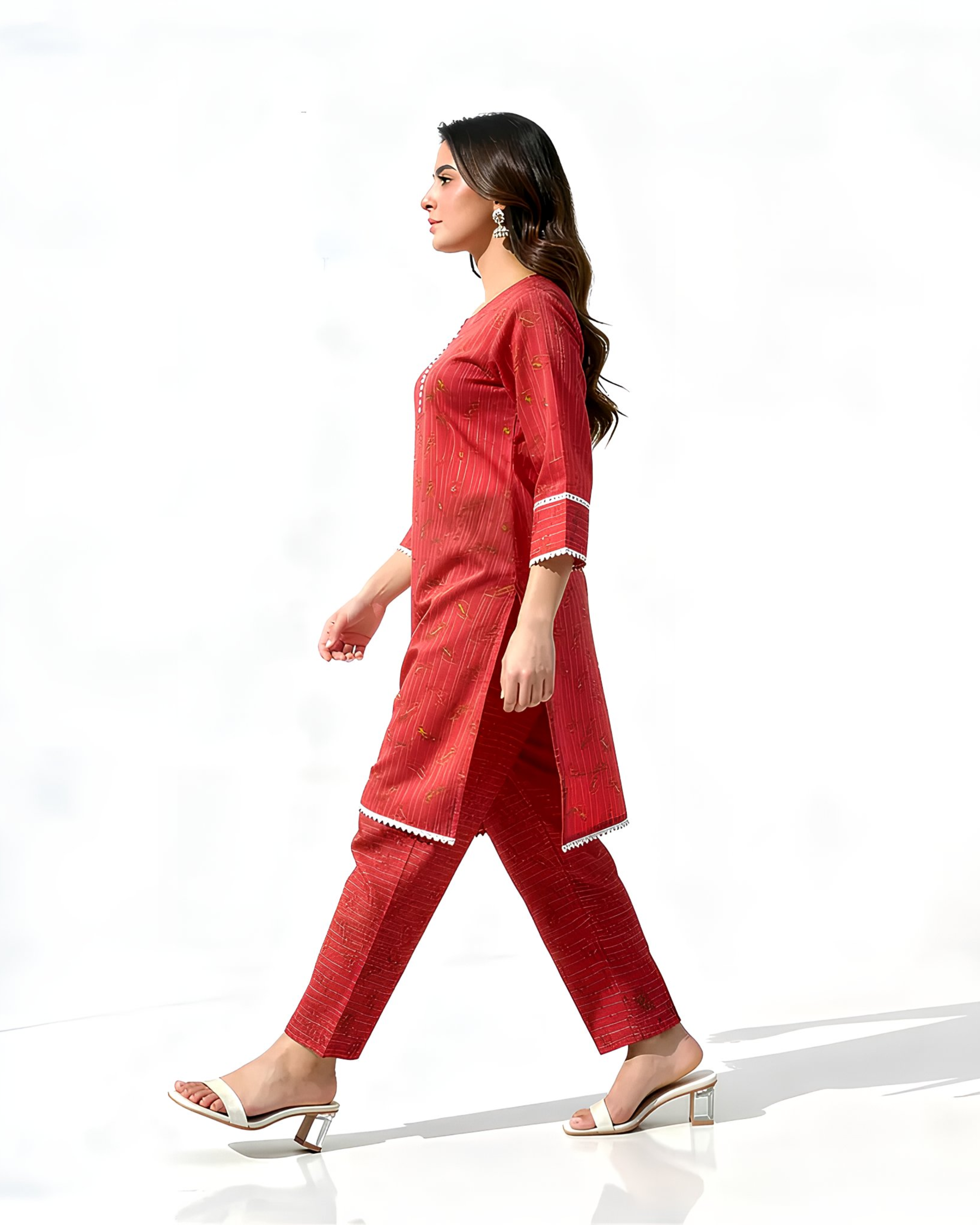 2 Pcs Stitched Micro Polo Cotton Marina Wool Specially