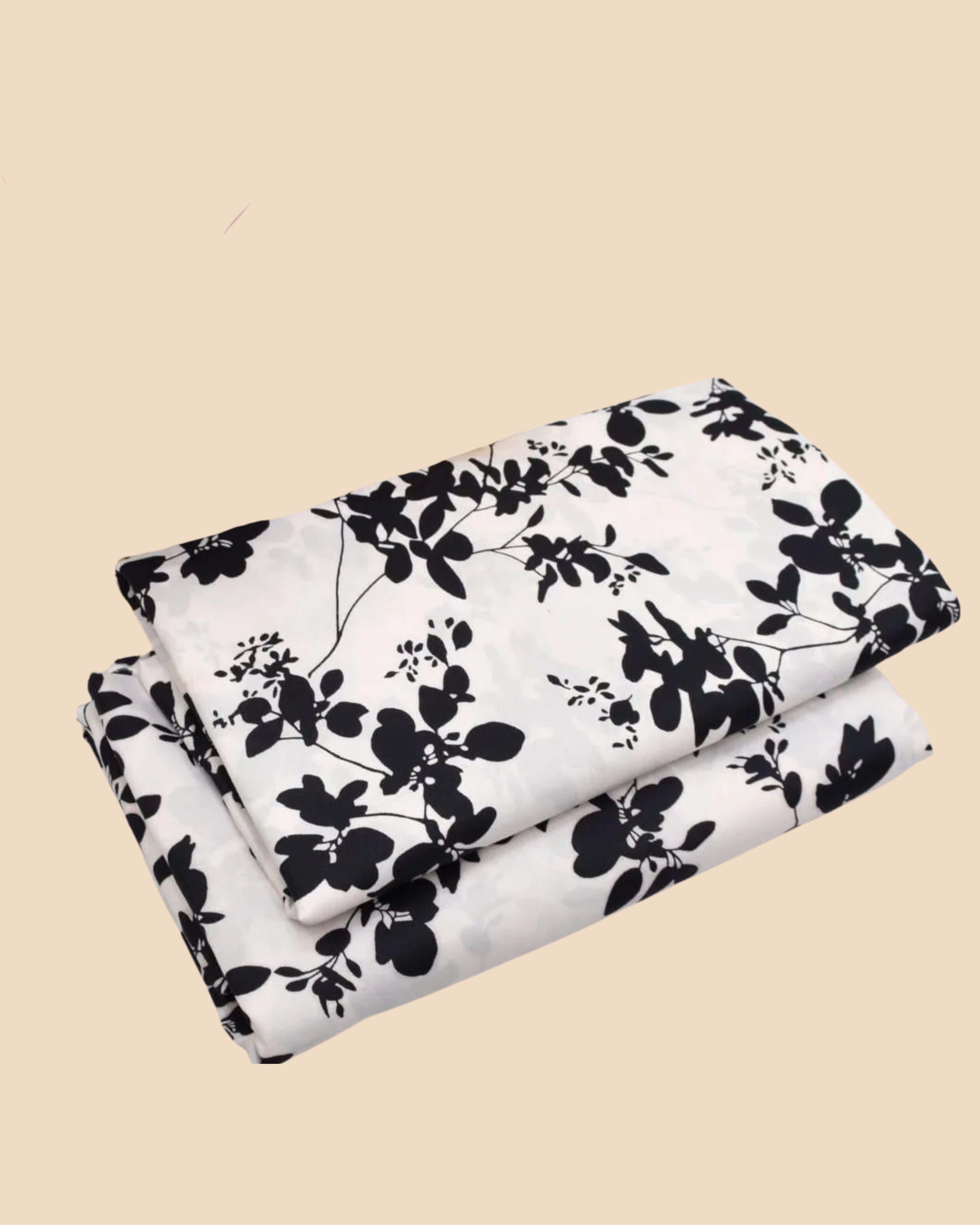 2 Pcs Unstitched Printed Suit