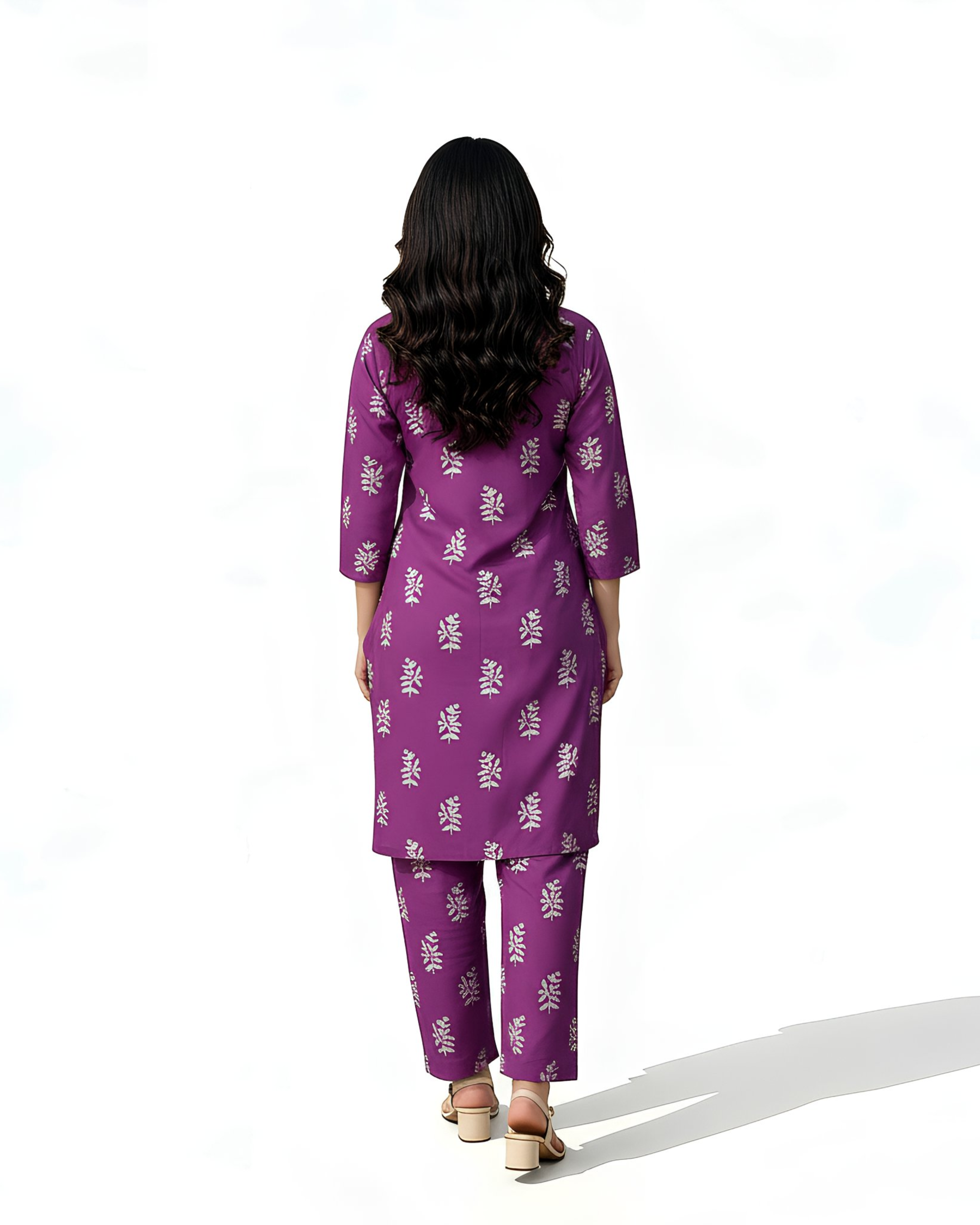 2 Pcs Stitched Linen Printed Shirt And Trouser