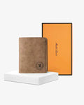 Beige Leather Wallet