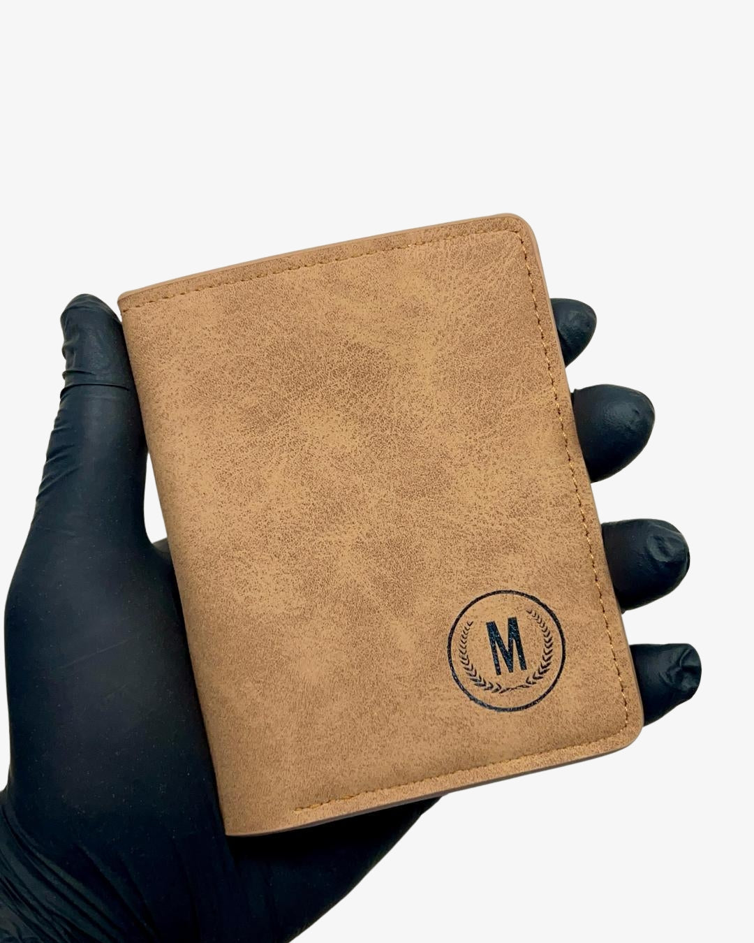 Beige Leather Wallet