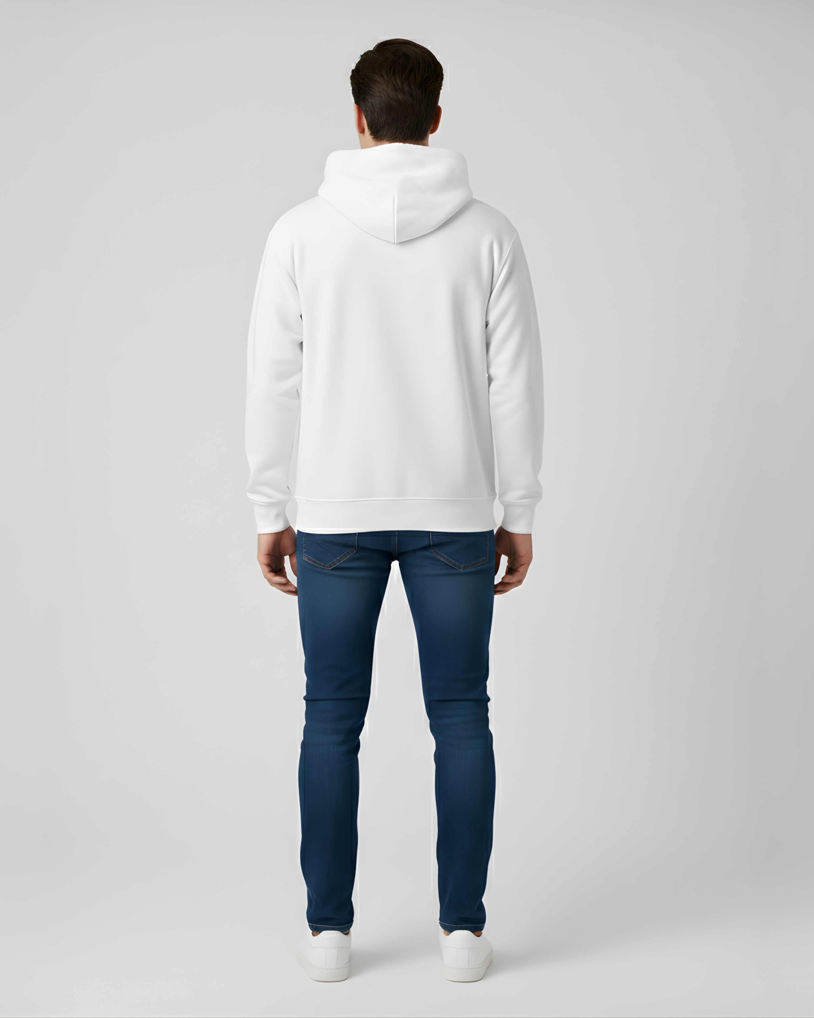 Fleece Printed Hoodie