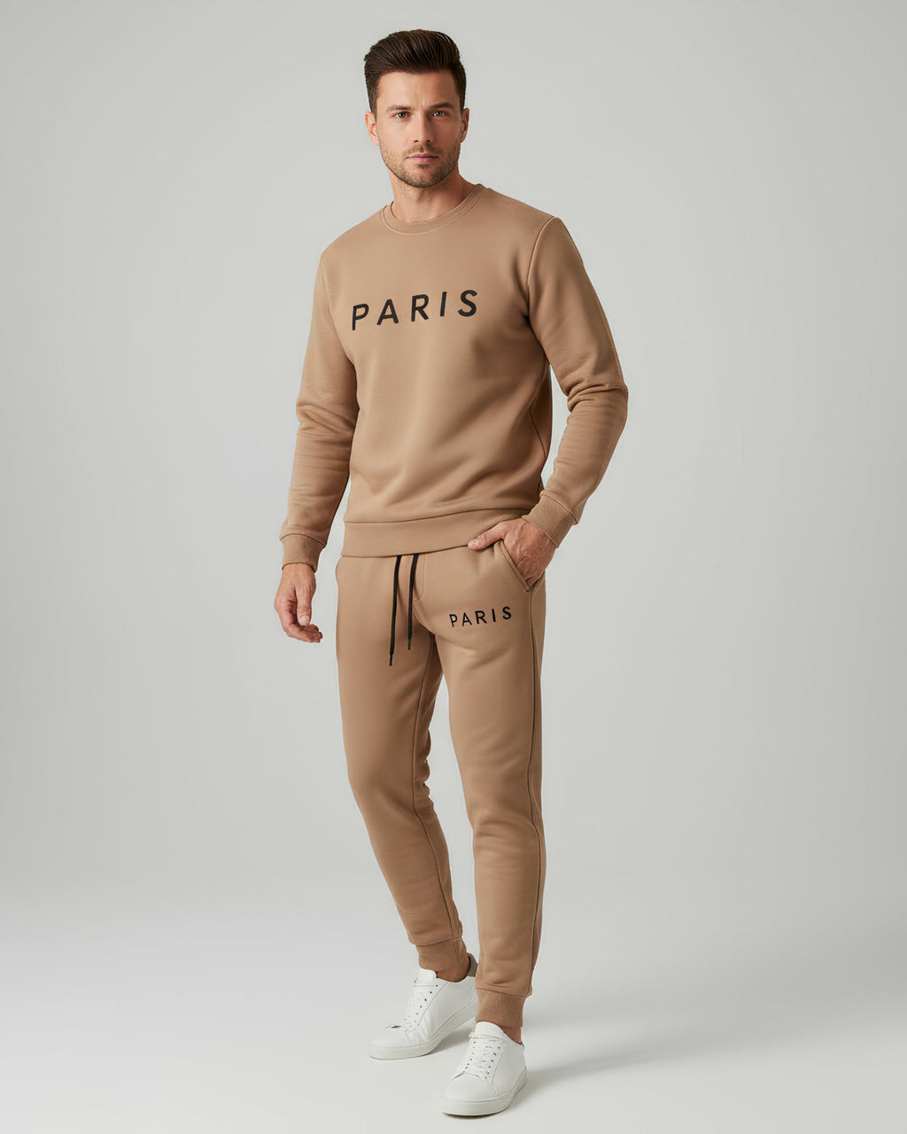 Printed Sweatshirt Track Suit