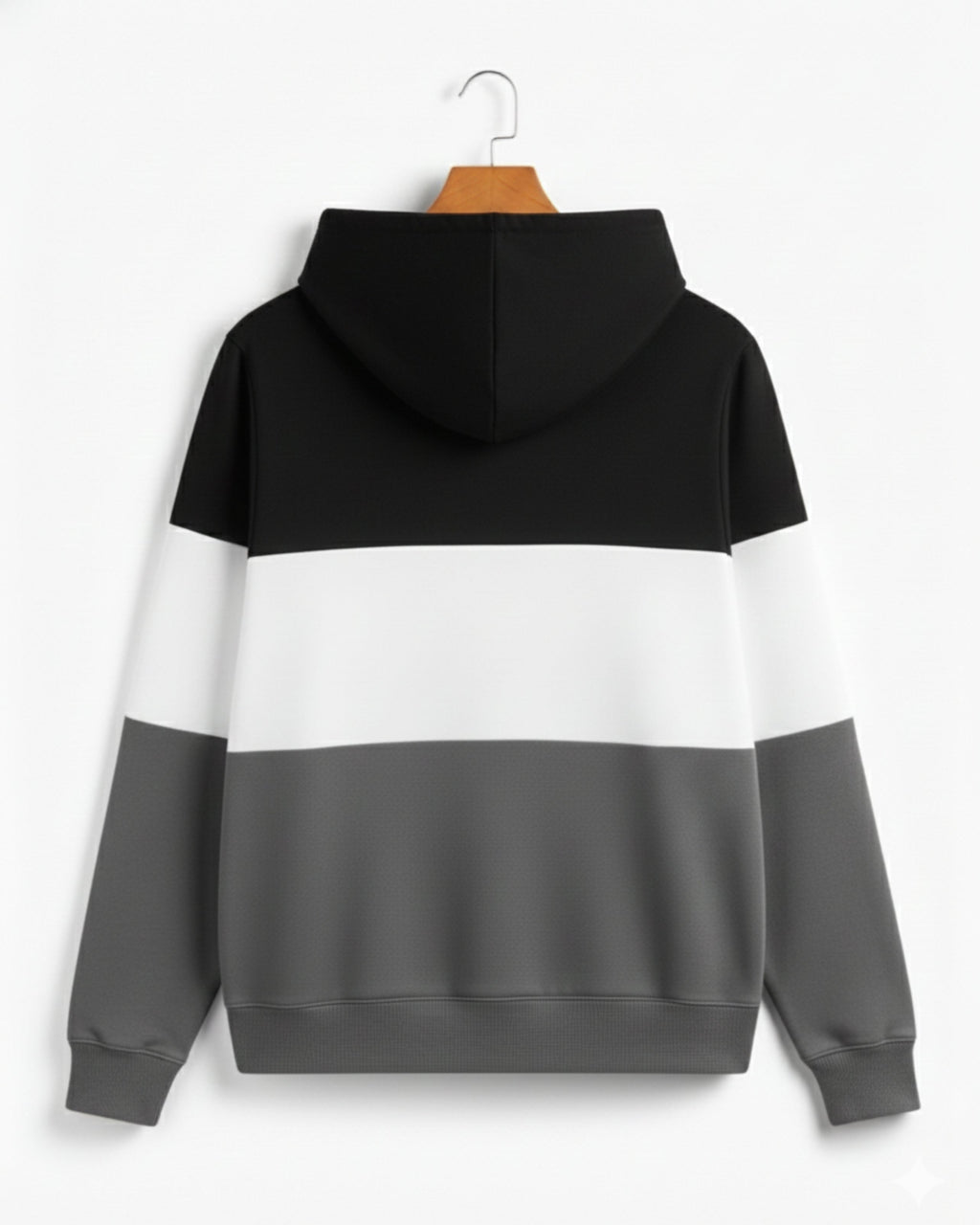 Fleece Plain Hoodie
