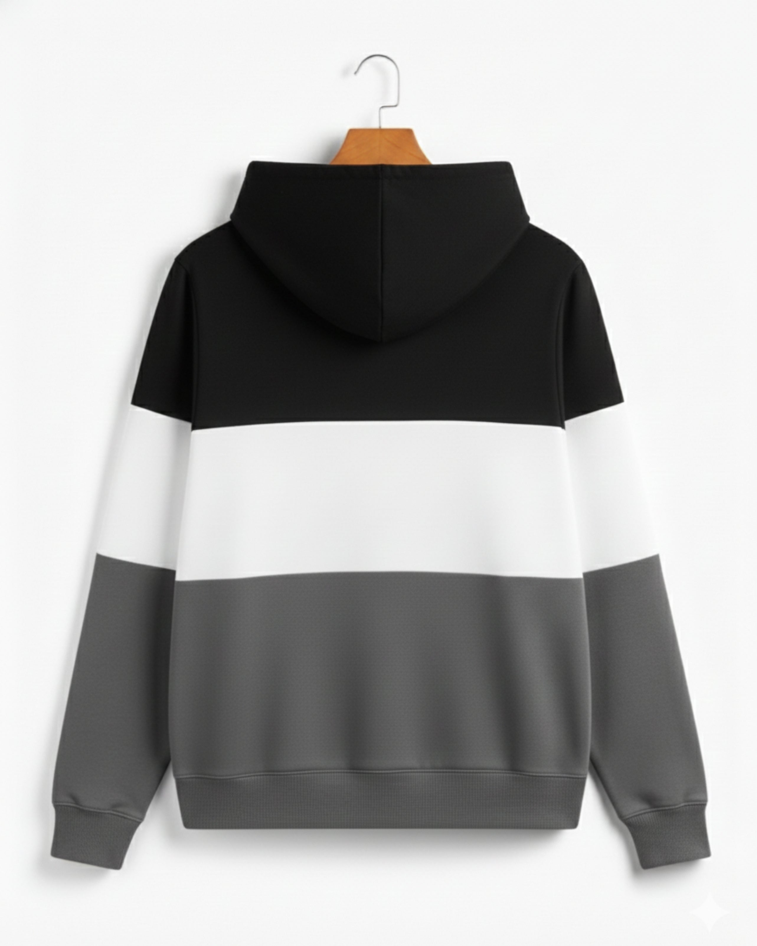 Fleece Plain Hoodie